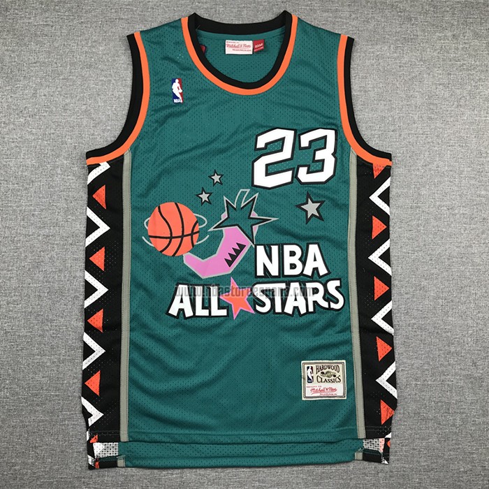 Camiseta All Star 1996 Michael Jordan NO 23 Verde
